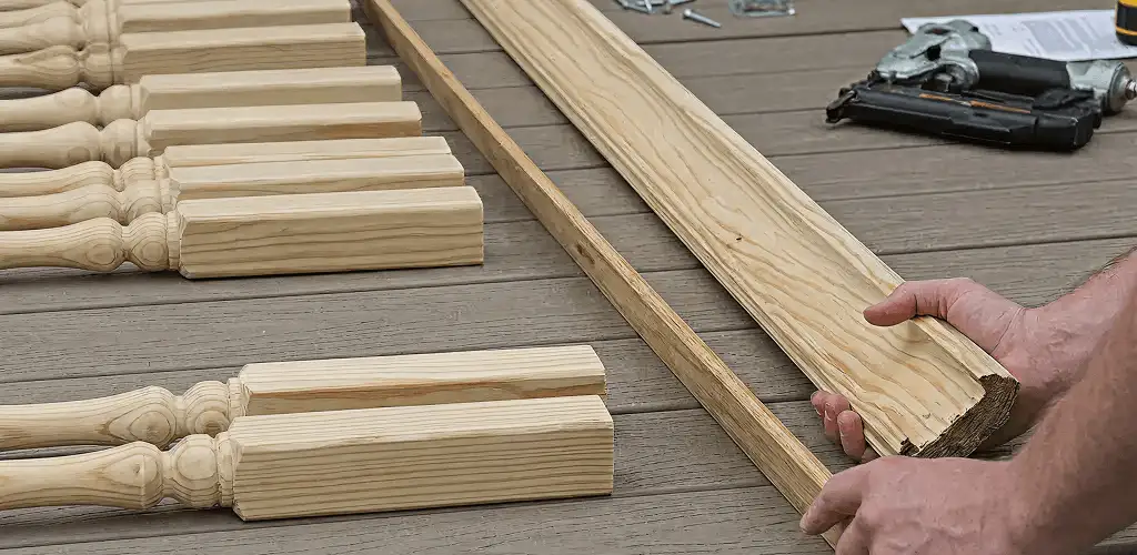 Handrail installation materials and wood components for stair rail work in New Haven, CT